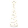 VidaXL LED para &aacute;rbol de Navidad 120 LED blanco c&aacute;lido 180 cm