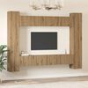 vidaXL Conjunto de mueble de TV 10 pcs Roble artesanal