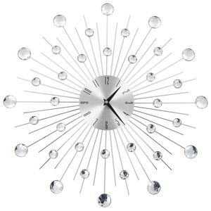 vidaXL Reloj de pared con movimiento de cuarzo 50 cm dise&ntilde;o moderno