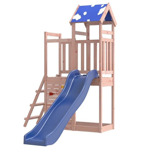 vidaXL Parque infantil de exterior madera maciza Douglas3156935
