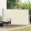 vidaXL Toldo lateral de jard&iacute;n o terraza crema 160x300 cm