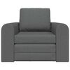 vidaXL Sof&aacute; cama Gris oscuro 98 x 71 x 83 cm tela