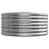 vidaXL Jardinera arriate acero galvanizado plata 296x80x36 cm