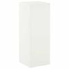 vidaXL Soporte de plantas Blanco 30 x 30 x 80 cm Acero