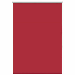 vidaXL Estor Enrollable Opaco Rojo 110x130 cm Tela Ancho 105,7 cm