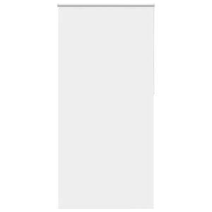 vidaXL Estor Enrollable Opaco Blanco 115x210 cm Tela Ancho 110,7 cm