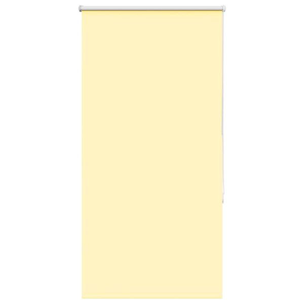 vidaXL Estor Enrollable Opaco amarillo 85x175 cm Tela Ancho 80,7 cm