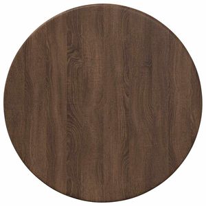 vidaXL Encimera &Oslash; 30 x 1,5 cm Redondo Madera de ingenier&iacute;a