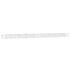 vidaXL Arriate de gaviones forma arco hierro galvanizado 800x50x50 cm