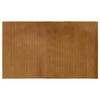 vidaXL Alfombra rectangular bamb&uacute; marr&oacute;n 60x100 cm