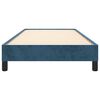 vidaXL Estructura de cama sin colchón terciopelo azul oscuro 100x200cm