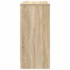 vidaXL Aparador roble Sonoma 85x34x76 cm madera de ingenier&iacute;a