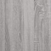 vidaXL Mesa de centro madera de ingenier&iacute;a gris Sonoma 100x99x40 cm
