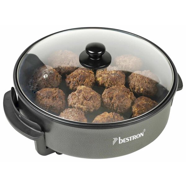 Bestron Sart&eacute;n el&eacute;ctrica AHP1500Z 1500 W gris