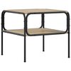 vidaXL Mesa lateral Roble Sonoma 100 x 50 x 46 cm Madera de ingenier&iacute;a