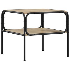 vidaXL Mesa lateral Roble Sonoma 100 x 50 x 46 cm Madera de ingenier&iacute;a