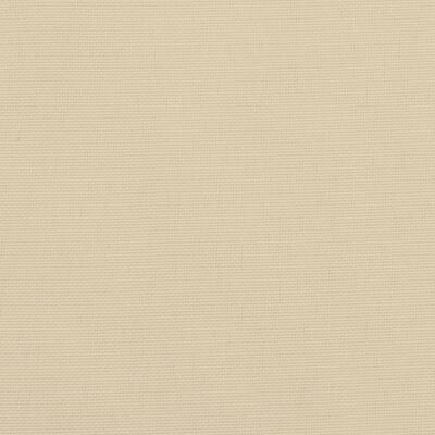 vidaXL Cojín de banco de jardín tela Oxford beige 100x50x3 cm