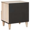 vidaXL Armario de Noche con caj&oacute;n 2 pcs Beige 40 x 33 x 46 cm