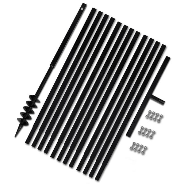 Taladro De Tierra Con Mango 80 mm Con Tubo De Extensi&oacute;n 13 M Acero