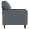 vidaXL Sillón de terciopelo gris oscuro 60 cm