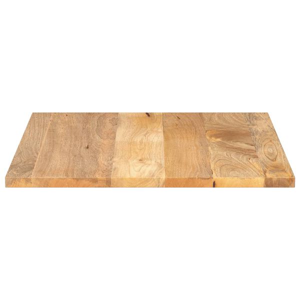 vidaXL Tablero de mesa cuadrado madera maciza de mango 70x70x2,5 cm