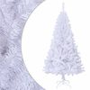 vidaXL Árbol de Navidad artificial con ramas gruesas PVC blanco 120 cm