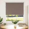 vidaXL Estor Enrollable Opaco Color Caf&eacute; 115x150 cm Tela Ancho 110,7cm