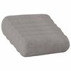 vidaXL Funda de almohada 6 pcs HEERLEN Gris Claro &Oslash; 15 x 40 cm pana