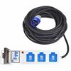 ProPlus Unidad el&eacute;ctrica para tienda de campa&ntilde;a/remolque 10 m 3xSchuko