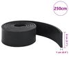 vidaXL Borde de goma para quitanieves negro 250x8x1 cm
