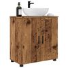 vidaXL Gabinete de Ba&ntilde;o con puerta Madera Vieja 61 x 35 x 64 cm
