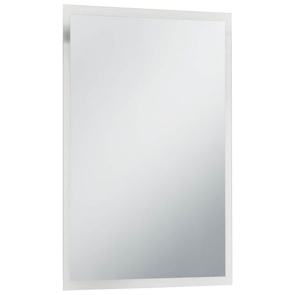 vidaXL Espejo de pared de baño con LED 60x80 cm