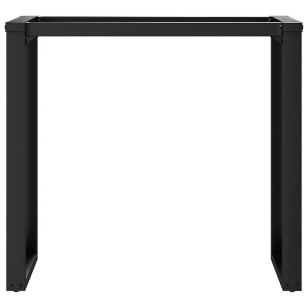 vidaXL Patas de mesa de comedor estructura O acero 80x40x73 cm
