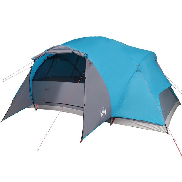 vidaXL Tienda familiar Crossvent para 8 personas impermeable azul