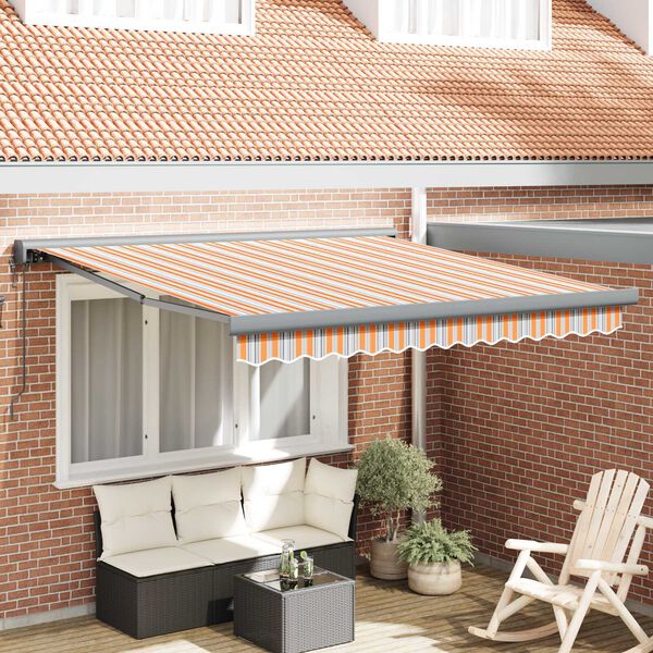 vidaXL Toldo Multicolor 350 x 250 x 165 cm Poliéster y Aluminio