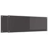 vidaXL Salpicadero de cocina 2 uds. Gris oscuro 120 x 40 cm