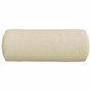 vidaXL Cojines Bolster 2 pcs Crema &Oslash; 15 x 40 cm tela