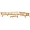 vidaXL Set de sof&aacute;s de palets de jard&iacute;n 6 pzas madera maciza de acacia