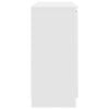vidaXL Aparador con cajones blanco 100,5x35x76 cm madera de ingenier&iacute;a