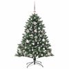 vidaXL &Aacute;rbol de Navidad artificial Verde 120 cm PVC, Pl&aacute;stico y Acero
