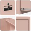 vidaXL Mueble archivador con caj&oacute;n con estante Rosa 44 x 50 x 106.5 cm