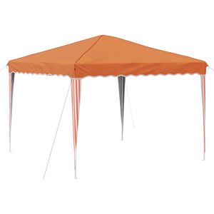 vidaXL Carpa Plegable para Fiestas 288 x 288 x 245 cm Naranja