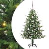 vidaXL &Aacute;rbol de Navidad Artificial Pre-iluminado con Juego de Bolas