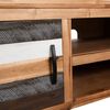 vidaXL Mueble para TV de madera maciza de acacia 120x35x40 cm
