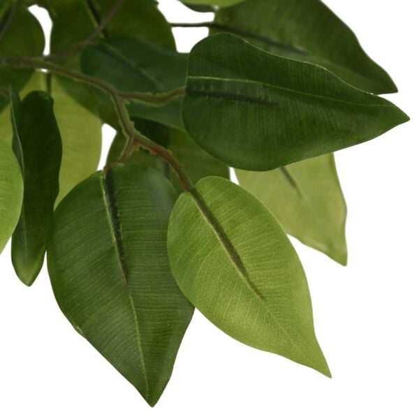 vidaXL &Aacute;rbol ficus artificial con 1260 hojas verde 200 cm