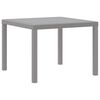 vidaXL Conjunto de Comedor de Jardín 3 pcs Gris Claro Ratan Polt