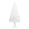 vidaXL &Aacute;rbol artificial de Navidad con hojas realistas blanco 120 cm