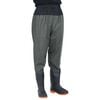 vidaXL Vadeador de cintura con botas verde oscuro talla 43