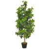 vidaXL Planta artificial &aacute;rbol de laurel con macetero 120 cm verde