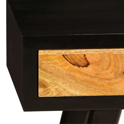 vidaXL Escritorio de madera maciza de mango 120x40x76 cm